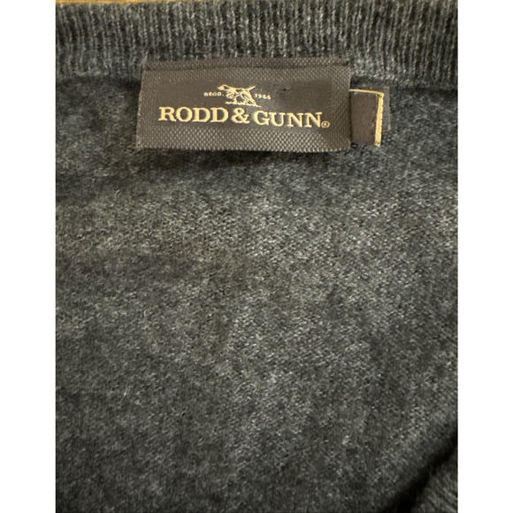 Rodd & Gunn Pullover Sweater Men’s Sz XL Wool Cashmere Gray - Picture 3 of 6
